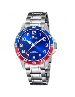 Reloj Niño Acero Lotus Esfera Azul