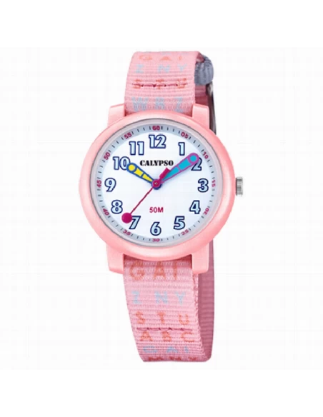 Reloj Niño O Niña. Calypso. Correa Roja. Esfera Colores. 3 Reloj Niño O Niña. Calypso. Correa Roja. Esfera Colores.