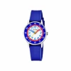 Reloj Niño-Niña Calypso Correa Azul Y Esfera Blanca Y Azul -Tienda De Joyería De Moda reloj ninonina calypso correa azul y esfera blanca y azul