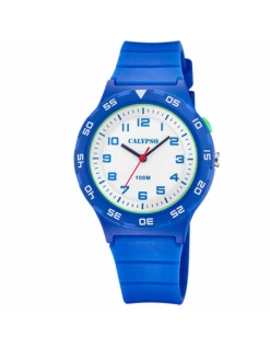 Reloj Niño-Niña Calypso. Digital. Caja Y Correa Azul.