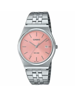 Reloj Unisex Casio MTP-B145D-4AVEF Esfera Salmón Rosé.