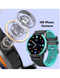 Save Watchl. Smartwatch Con 4G Y GPS. Cámara Lateral.Verde.