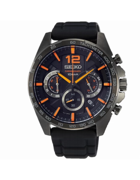 SSB351P1 * Reloj Hombre Acero IP Negro Seiko Neo Sports. Cronógrafo. 3 SSB351P1 * Reloj Hombre Acero IP Negro Seiko Neo Sports. Cronógrafo.