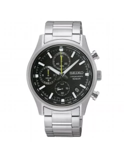 SSB419P1 - Reloj Seiko Cronógrafo. Neo Sports. Hombre. Acero. Bisel Negro.