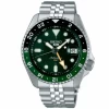 SSK035K1 Reloj Hombre Acero Seiko 5 Sport GMT. Esfera Verde. 1 SSK035K1 Reloj Hombre Acero Seiko 5 Sport GMT. Esfera Verde. -Tienda De Joyería De Moda ssk035k1 reloj hombre acero seiko 5 sport gmt esfera verde